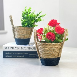 woven flower baskets