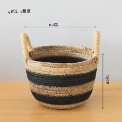 woven flower baskets